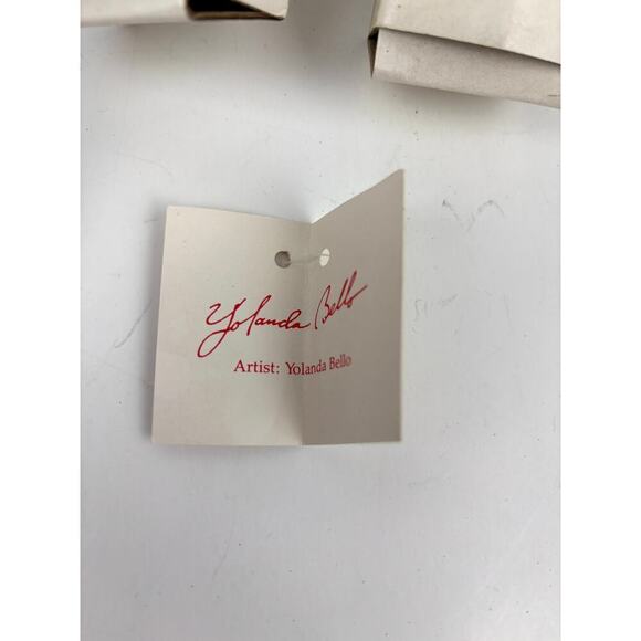 VTG Porcelain Doll Michael By Yolanda Bello Knowles China Company 1991 - Picture 9 of 16